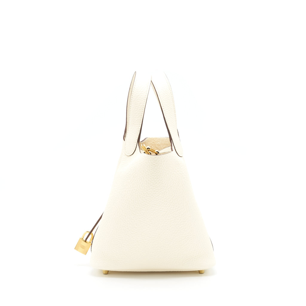 HERMES PICOTIN 18 LOCK BAG CLEMENCE NATA GHW