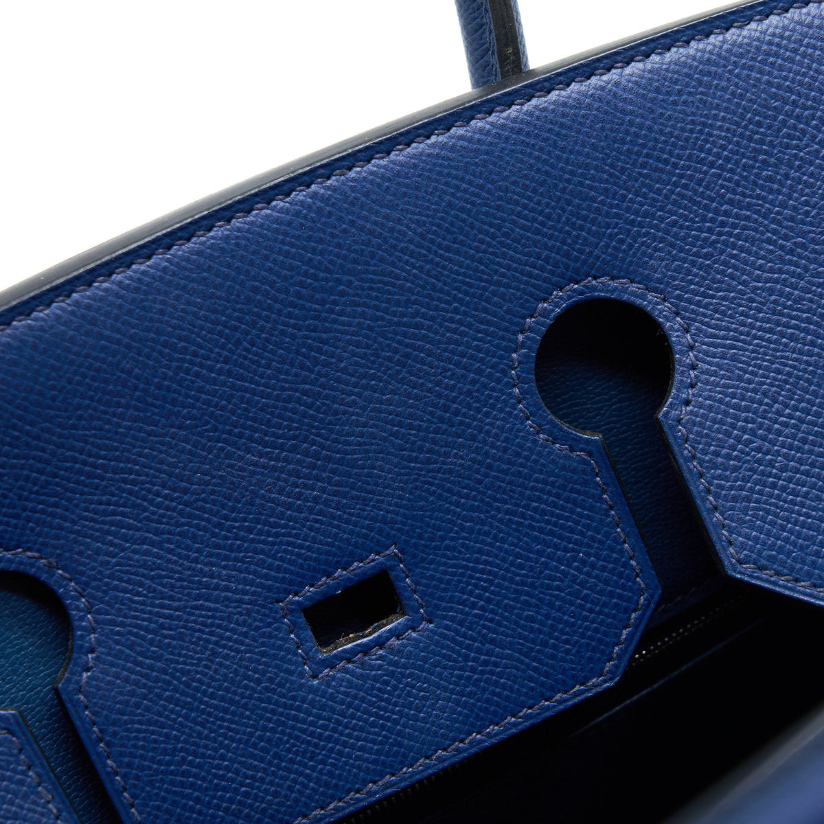 Hermes Birkin 35 Epsom Blue De Malte SHW