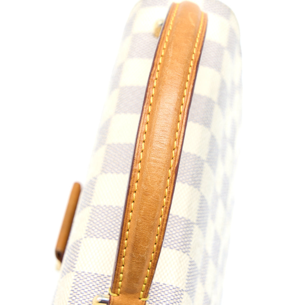 LOUIS VUITTON CROISETTE BAG DAMIER AZUR CANVAS GHW