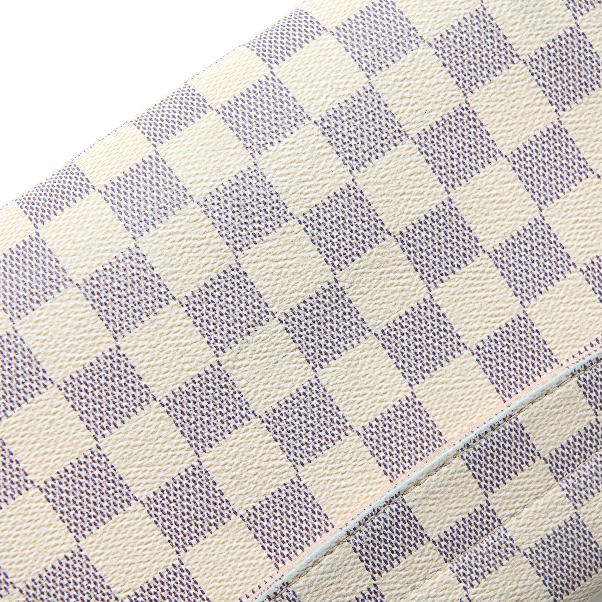 LOUIS VUITTON CROISETTE BAG DAMIER AZUR CANVAS GHW