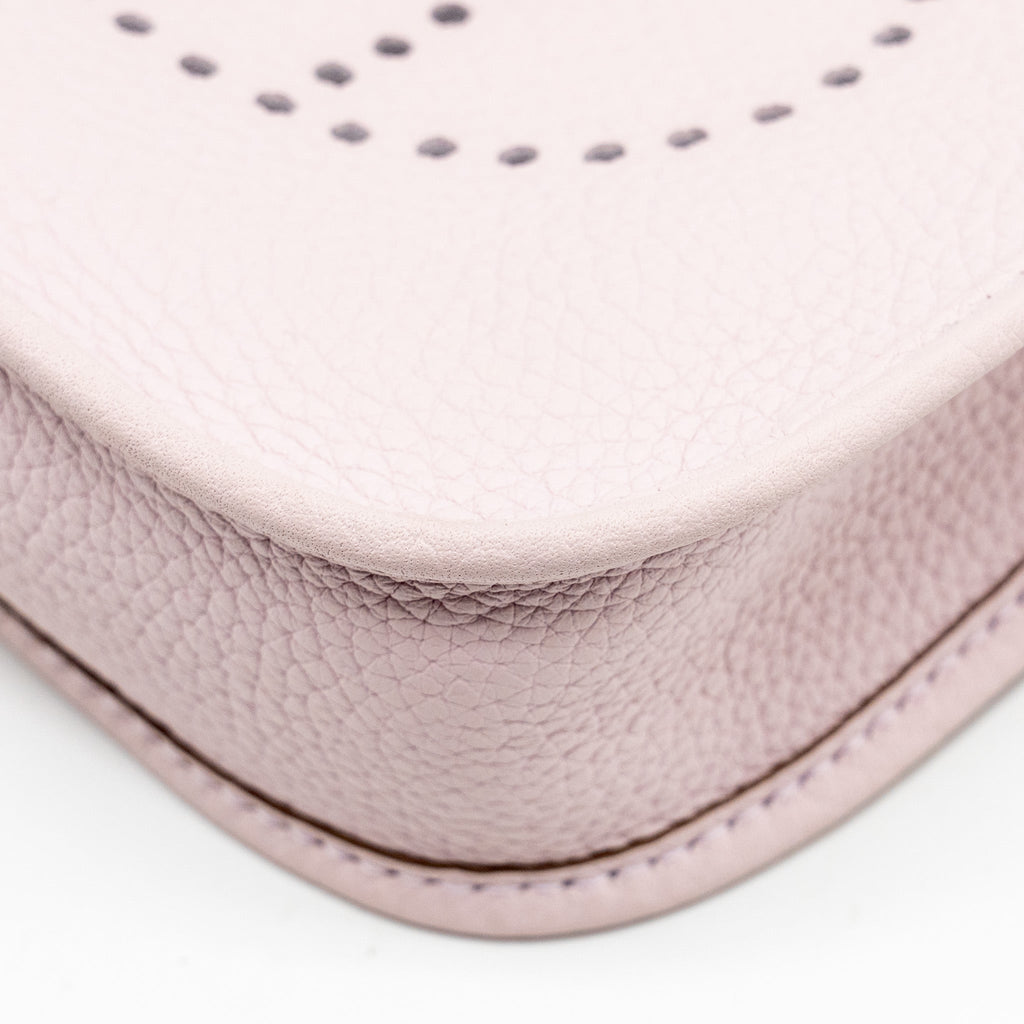 HERMES MINI EVELYNE CLEMENCE MAUVE PALE SHW