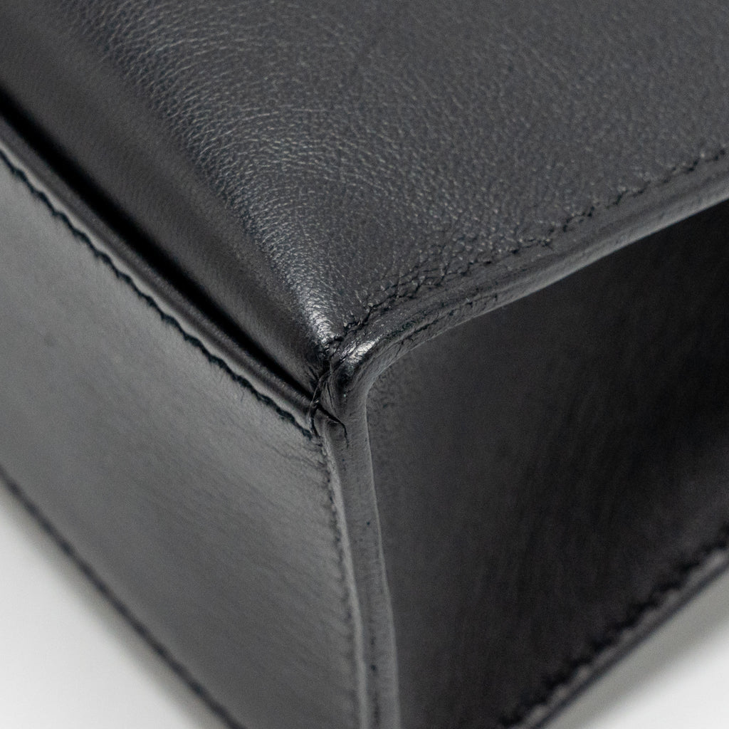 Hermes Kelly Pochette Swift Black GHW