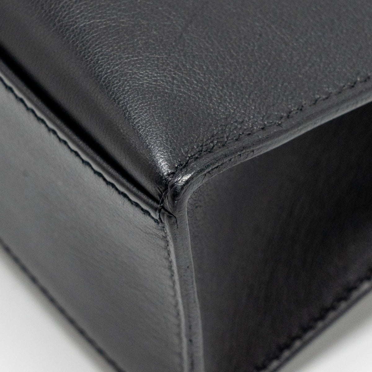 Hermes Kelly Pochette Swift Black GHW