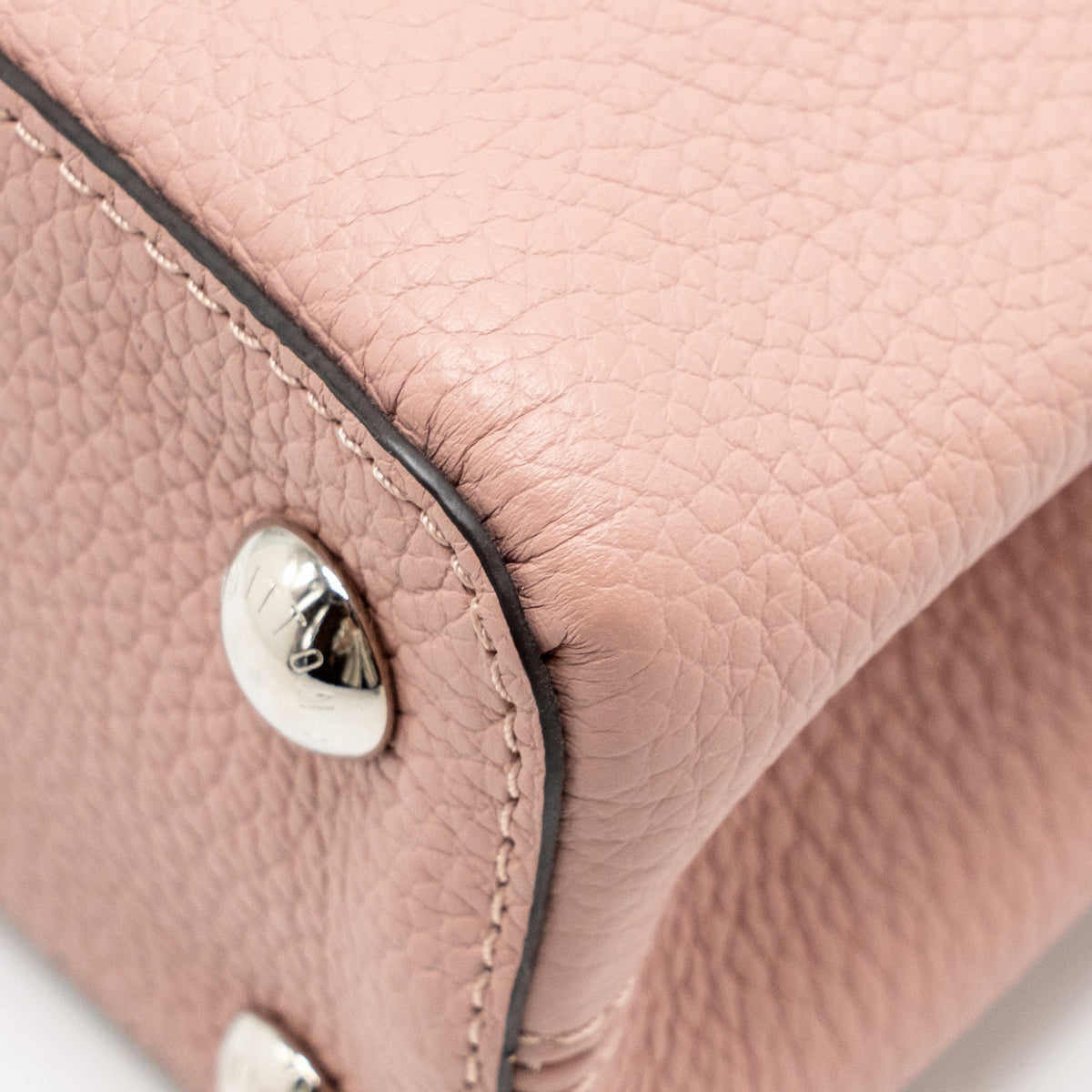 LOUIS VUITTON CAPUCINES BB TAURILLON PINK LGHW