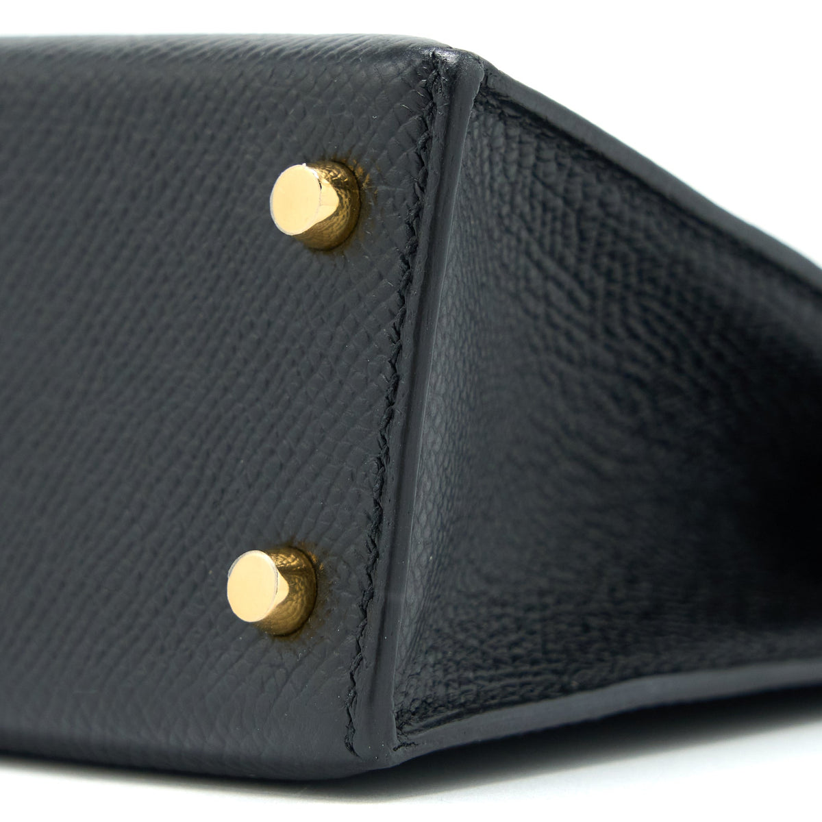 Hermes Mini Kelly II Epsom Black GHW