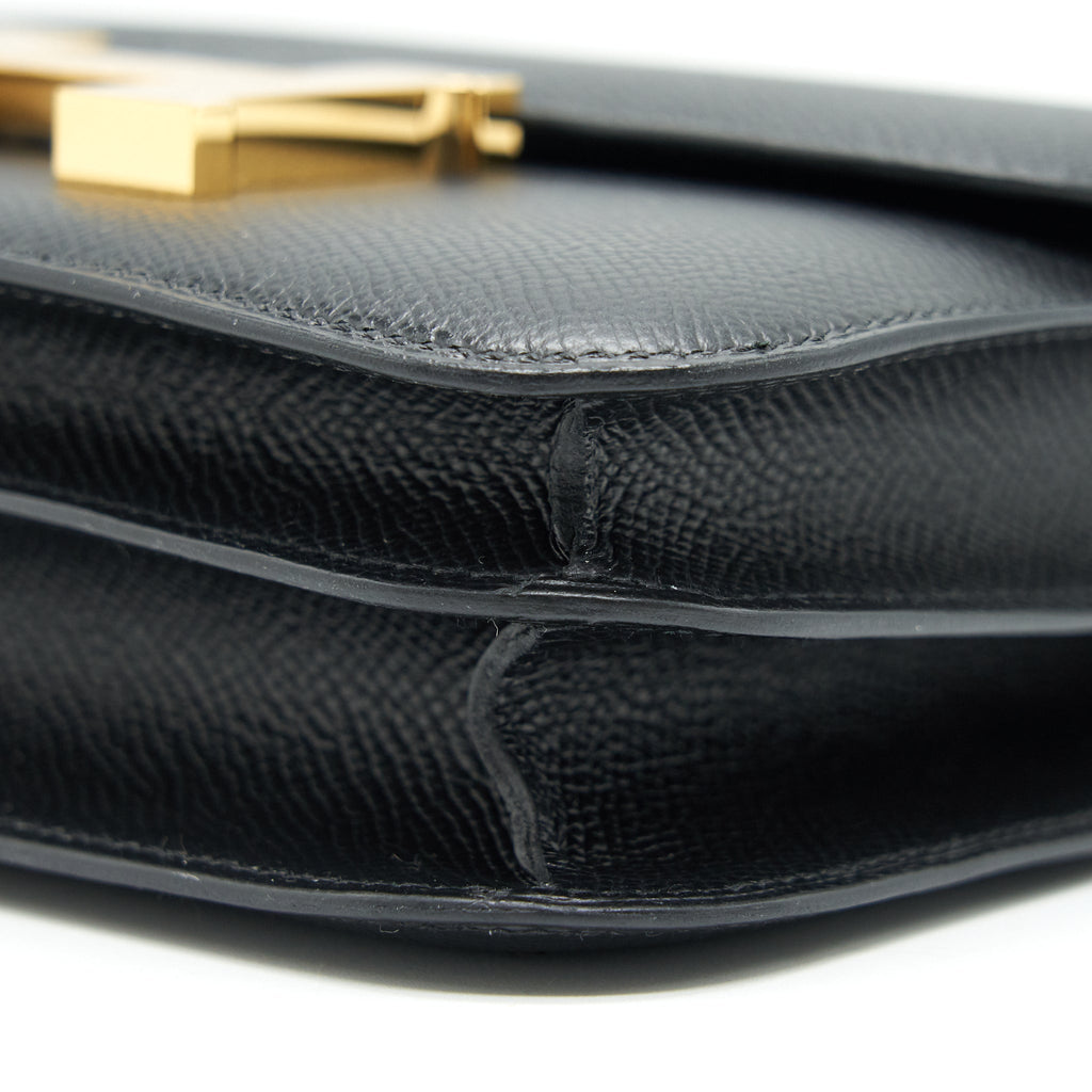 Hermes Constance Mini Epsom Black GHW