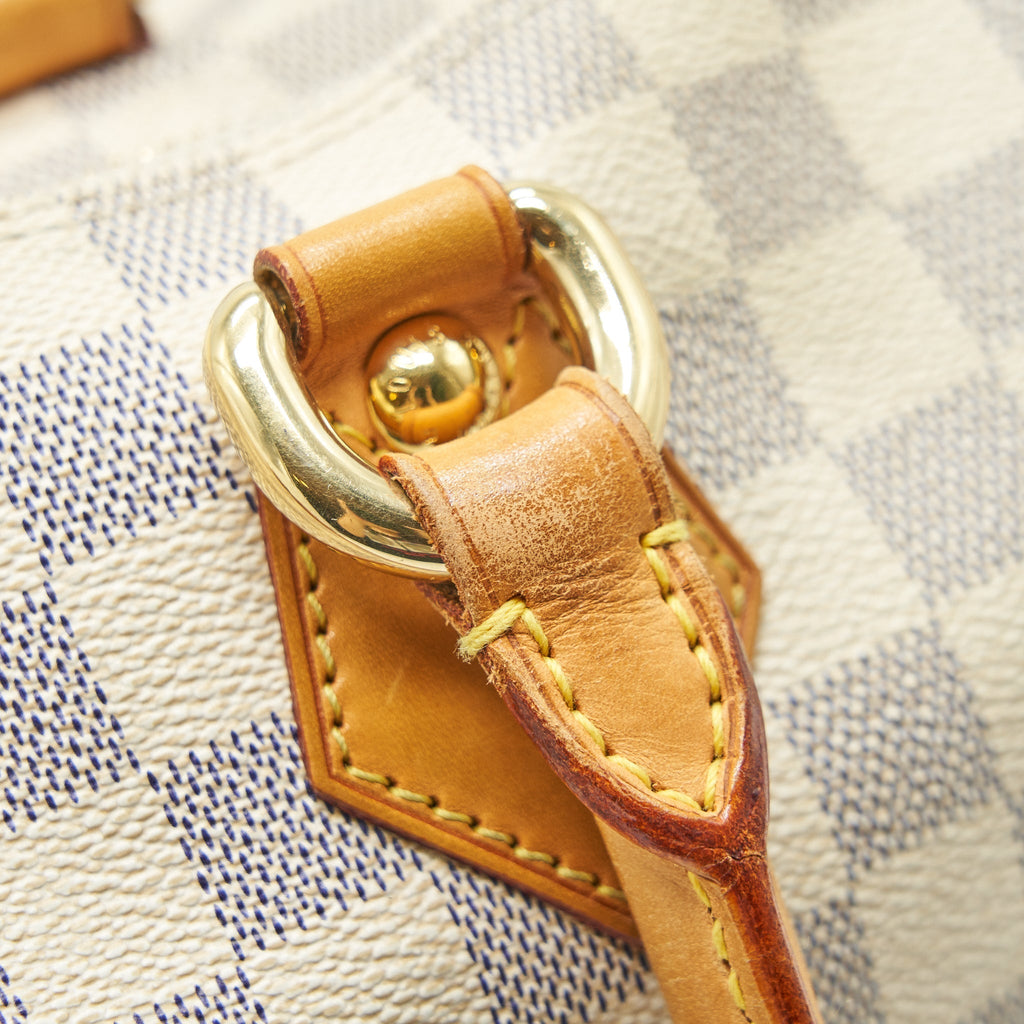 LOUIS VUITTON DAMIER AZUR COATED CANVAS TOTE BAG