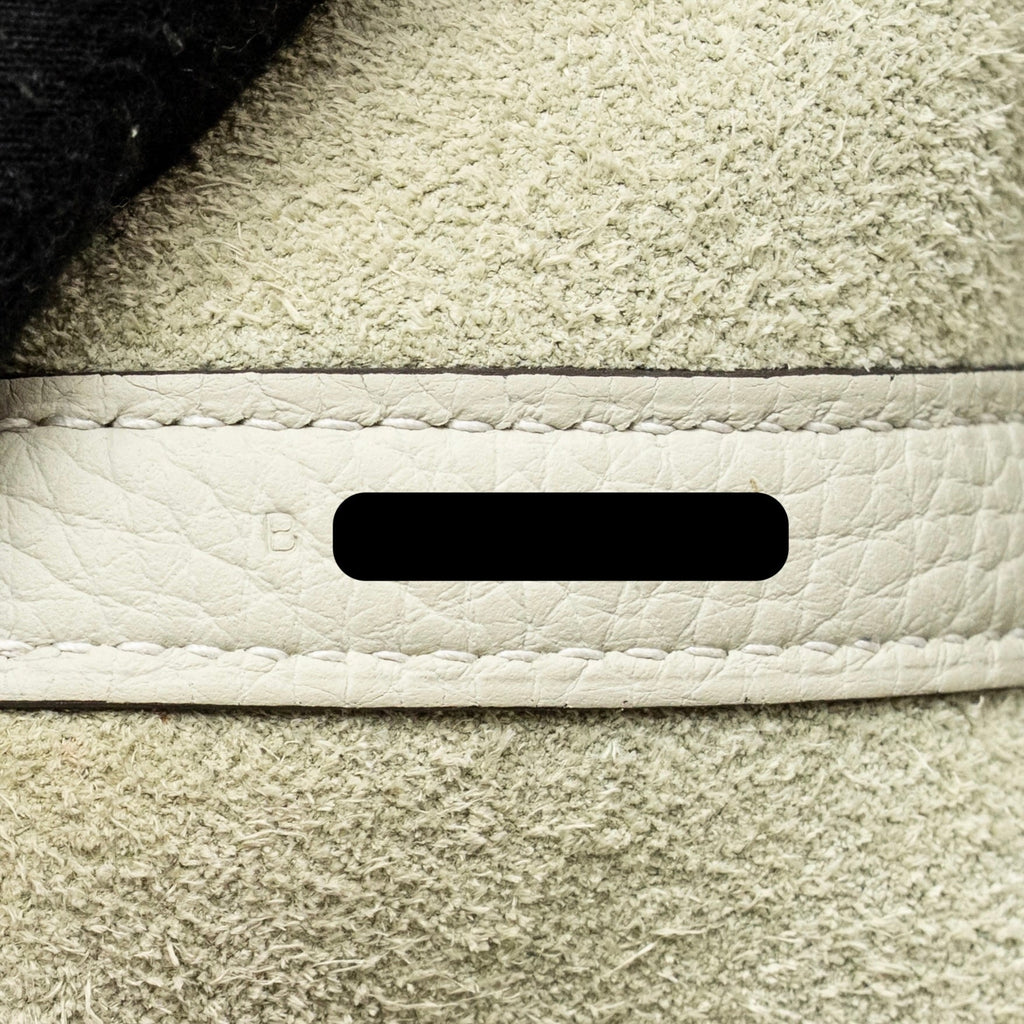 HERMES PICOTIN 22 LOCK BAG CLEMENCE GRIS NEVE SHW