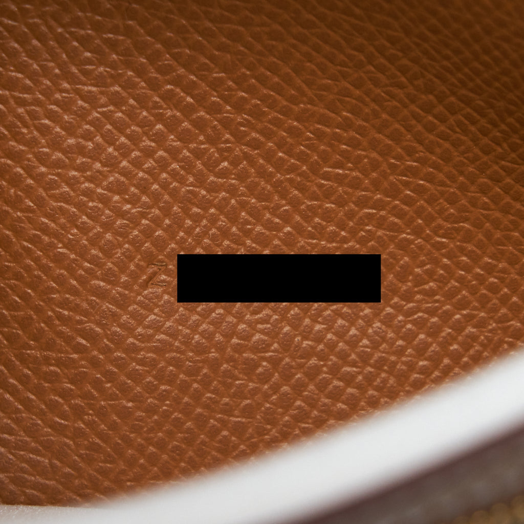 Hermes bearn Wallet Epsom Gold GHW