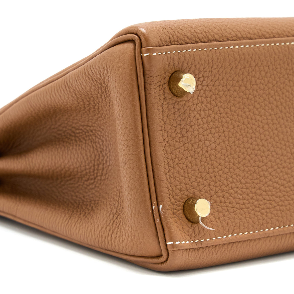 Hermes Kelly 25 Togo Gold GHW