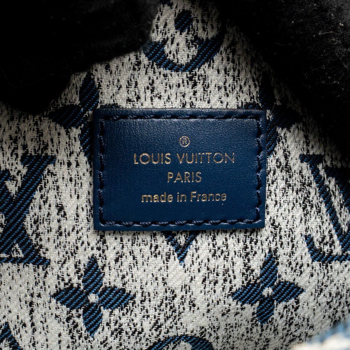 LOUIS VUITTON LOOP BAG DENIM BLUE GHW