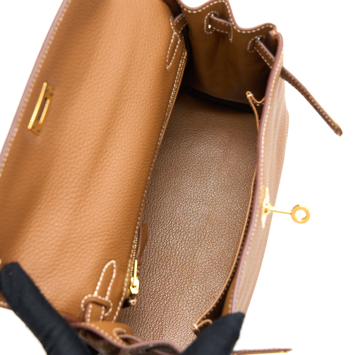 Hermes Kelly 25 Togo Gold GHW
