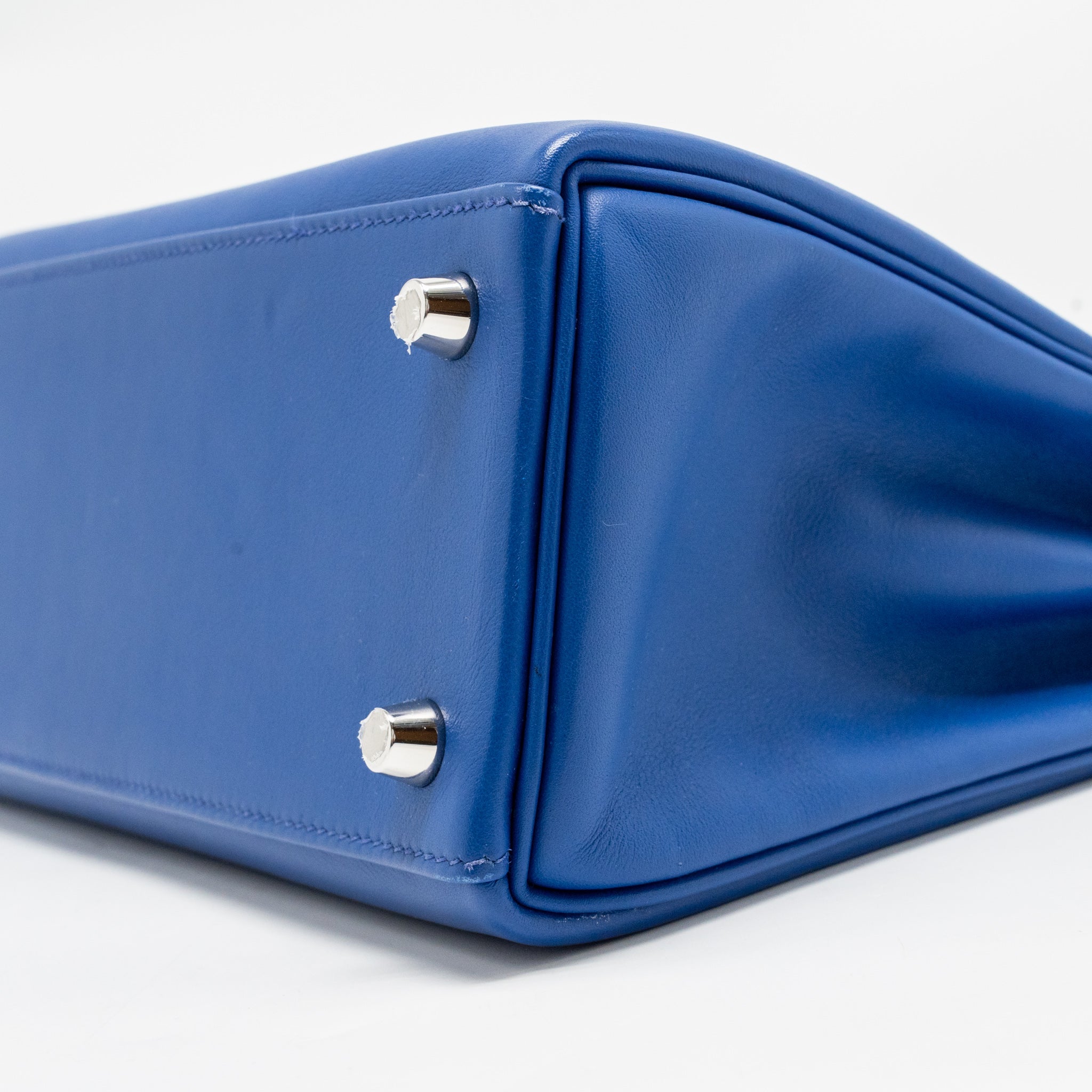 HERMES KELLY 25 SWIFT BLUE ROYAL SHW