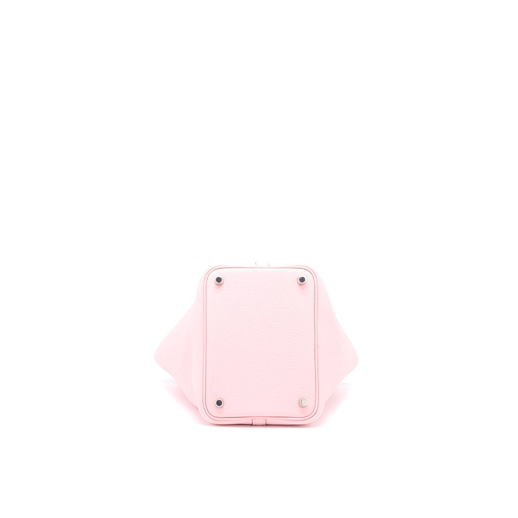 HERMES PICOTIN 18 LOCK BAG CLEMENCE ROSE SAKURA SHW