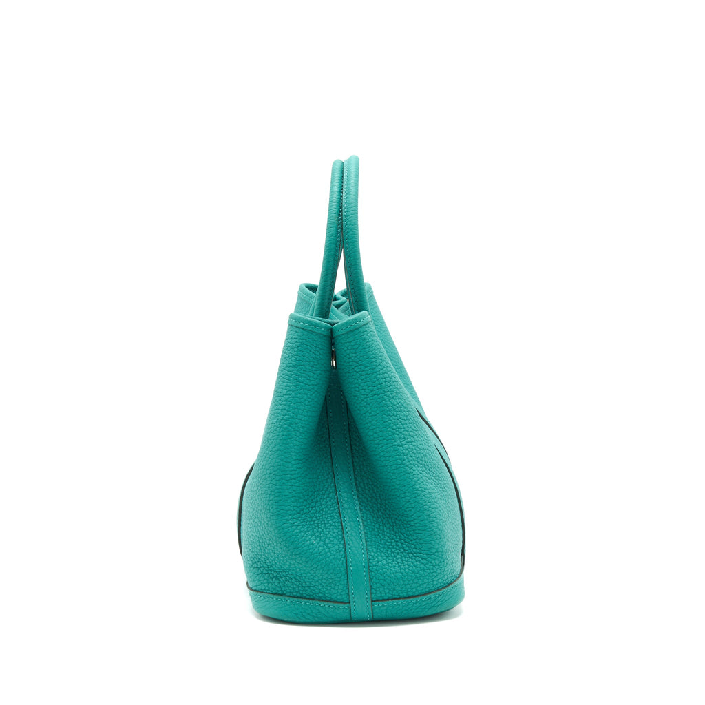 Hermes Garden Party 30 Vert Verone SHW