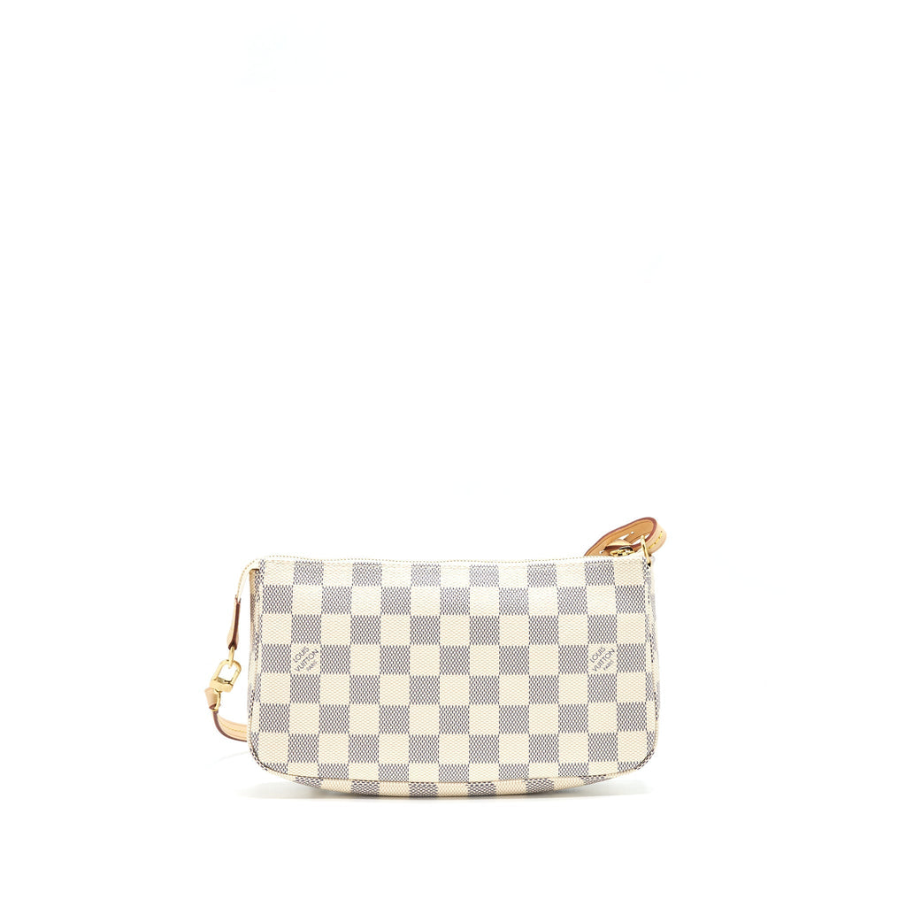 LOUIS VUITTON POCHETTE ACCESSORIES DAMIER AZUR CANVAS