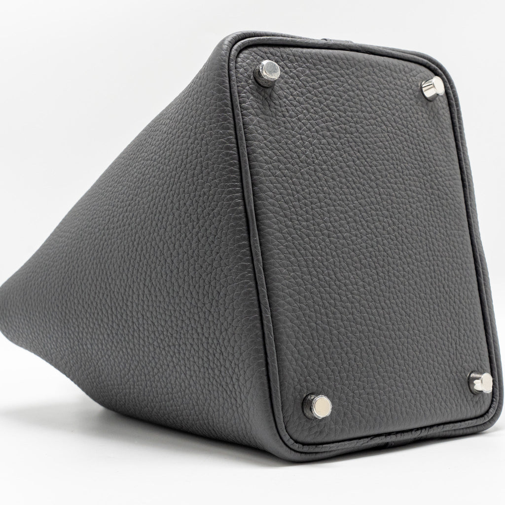 HERMES PICOTIN 18 LOCK BAG CLEMENCE ARDOISE SHW