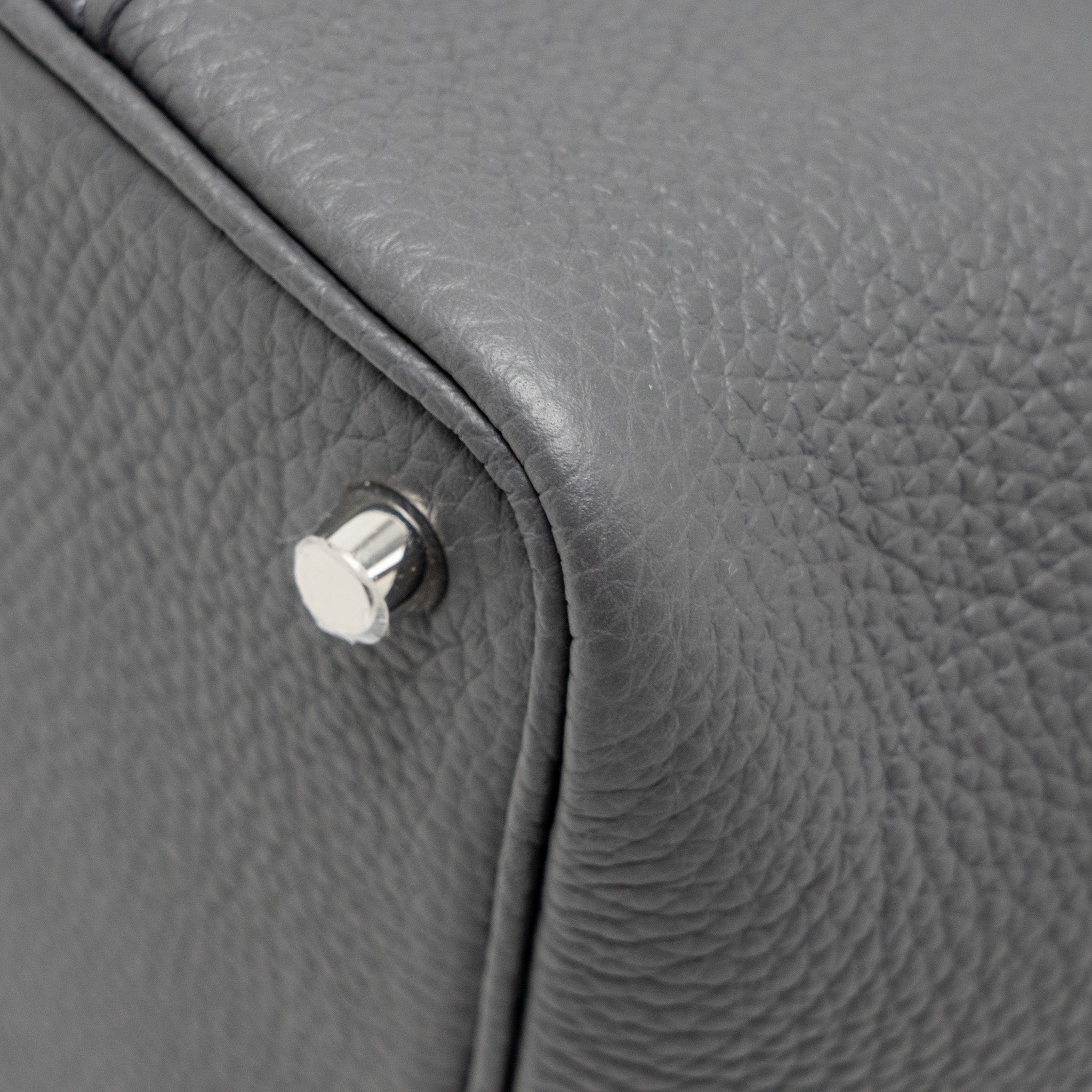 HERMES PICOTIN 18 LOCK BAG CLEMENCE ARDOISE SHW