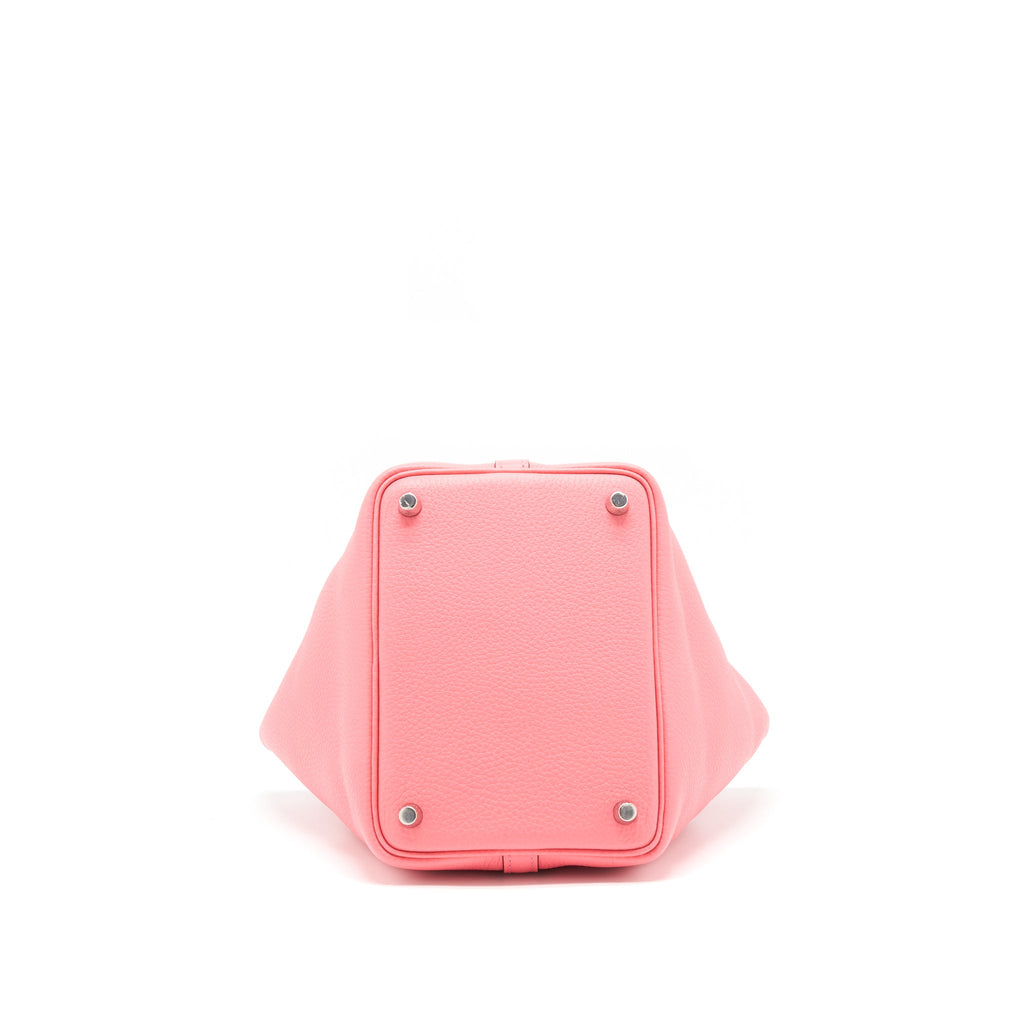Hermes picotin 18 Lock Bag Rose Azalee SHW