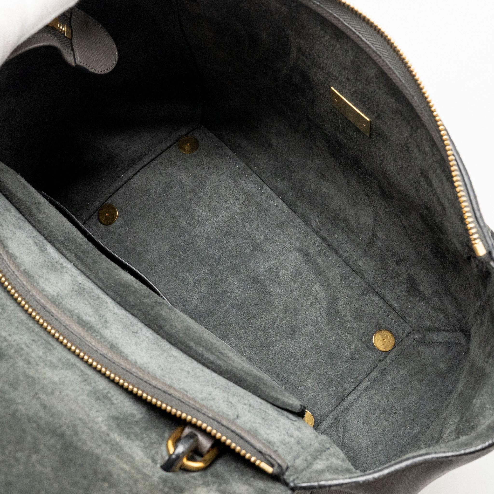 CELINE MINI BELT BAG CALFSKIN GREY GHW