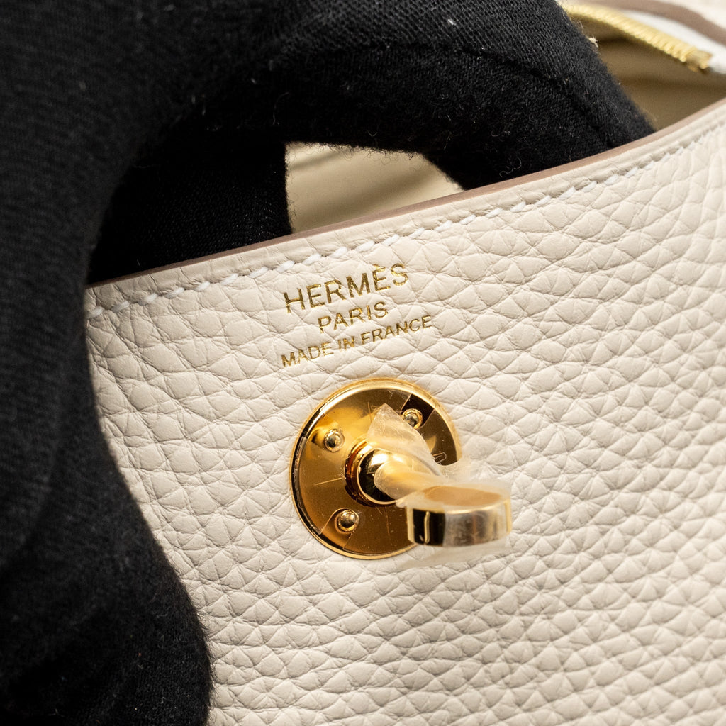 HERMES MINI LINDY II CLEMENCE CRAIE GHW