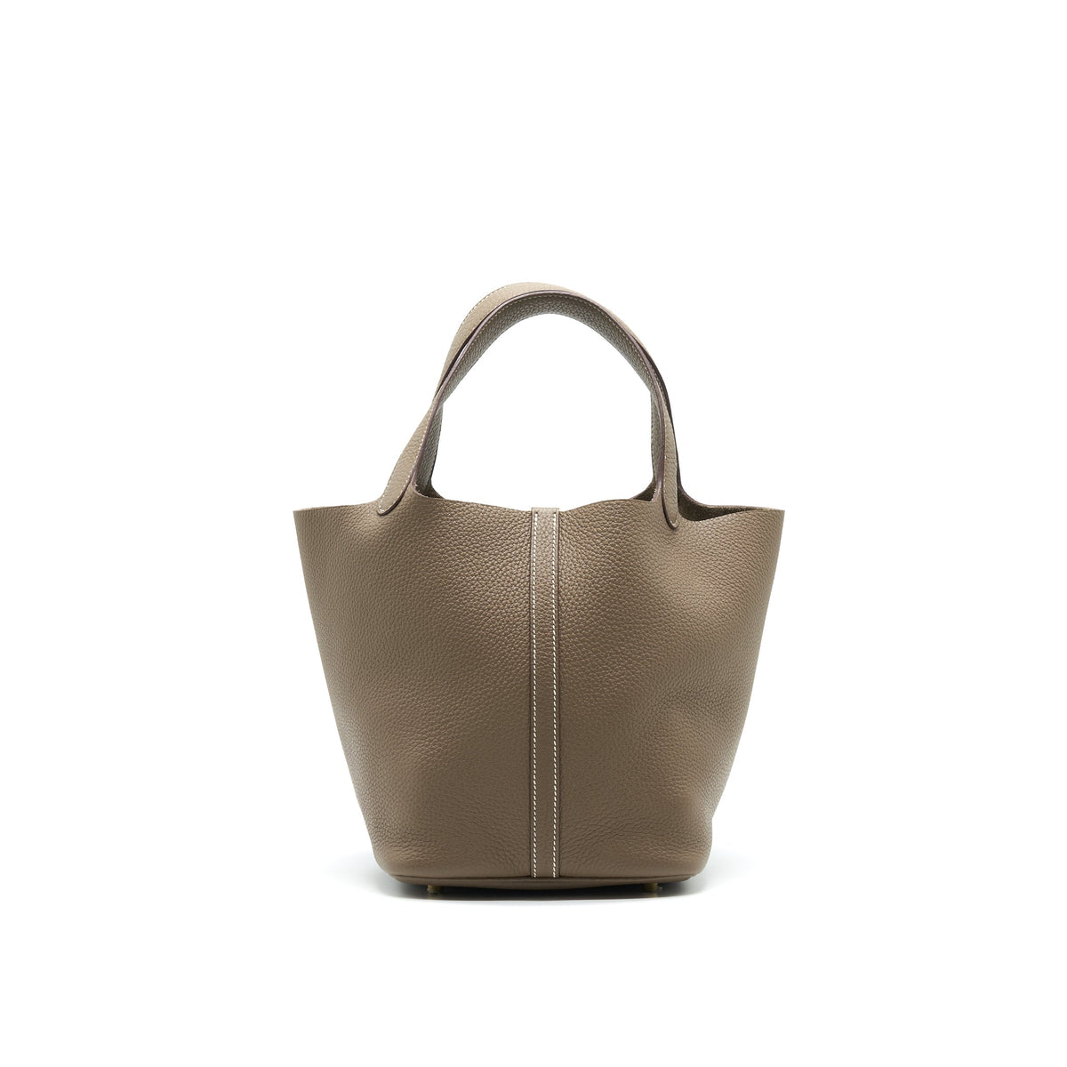 HERMES PICOTIN 22 ETOUPE GHW
