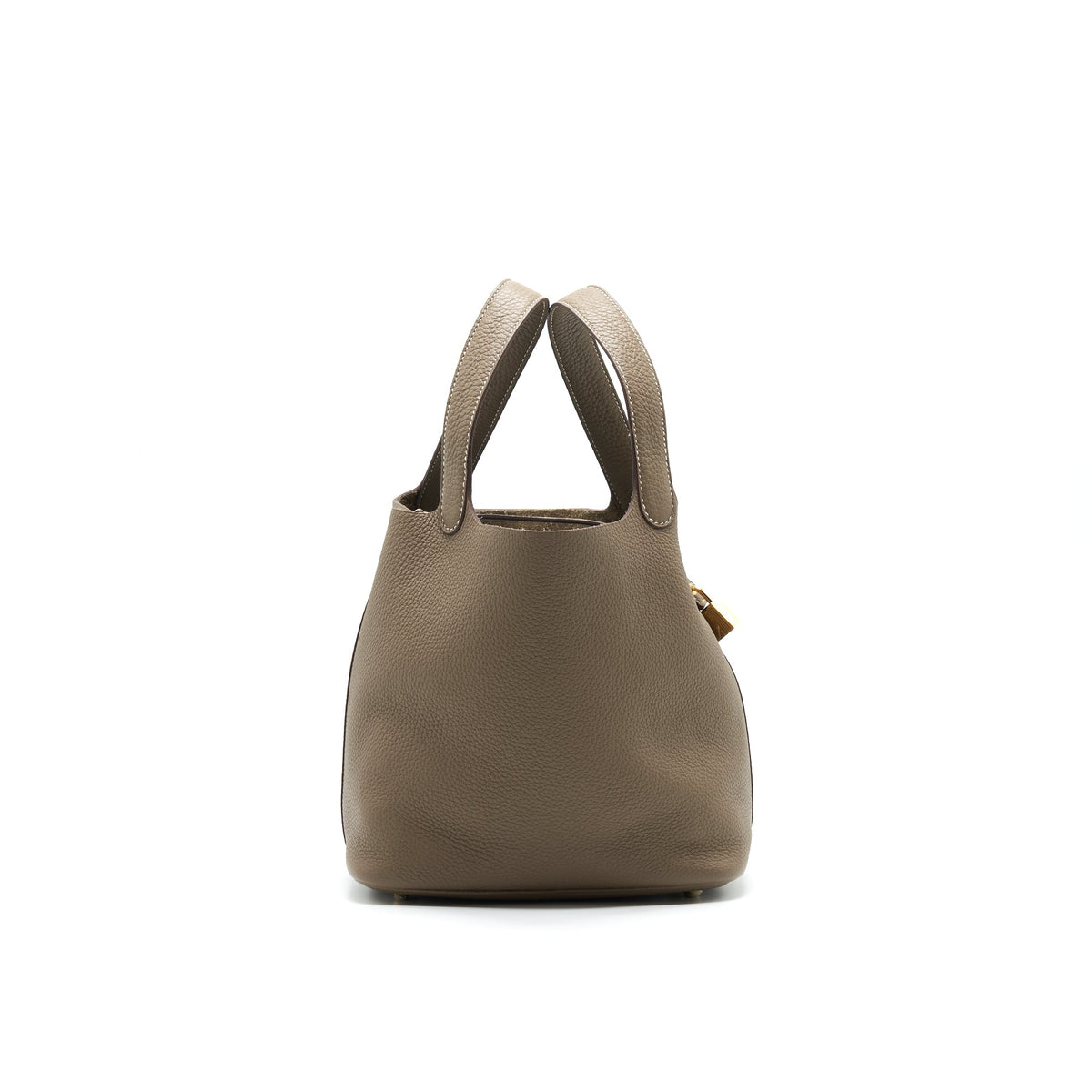 HERMES PICOTIN 22 ETOUPE GHW
