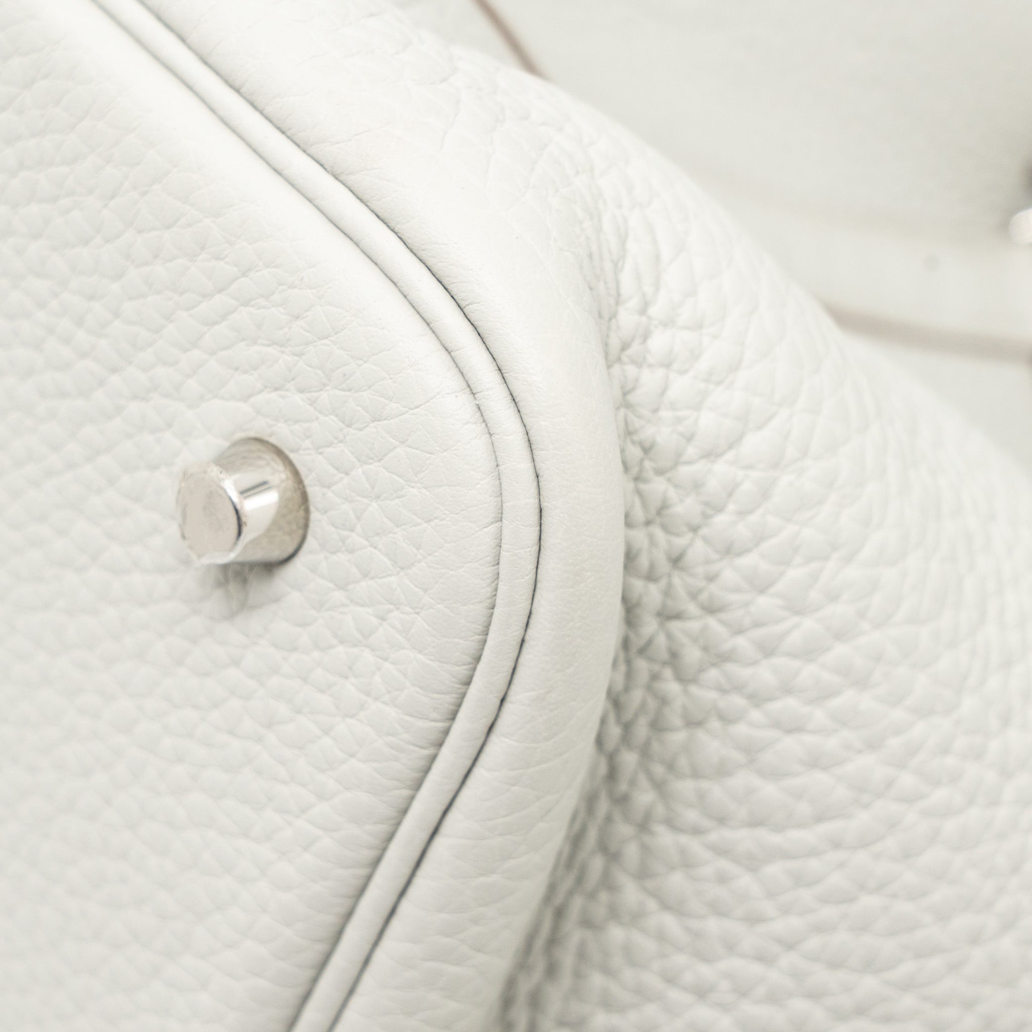 HERMES PICOTIN 22 LOCK BAG CLEMENCE 80 GRIS PERLE SHW