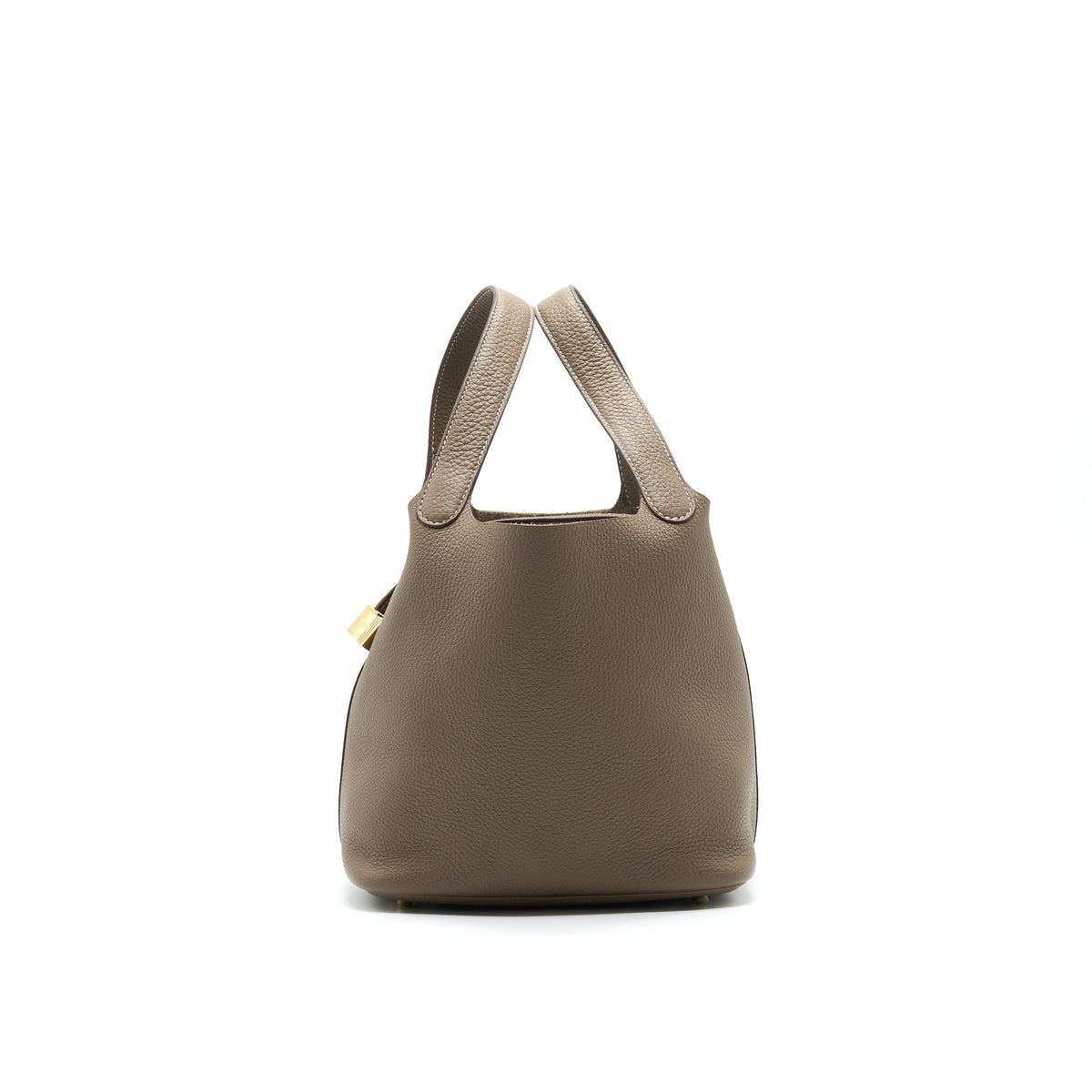 HERMES PICOTIN 22 ETOUPE GHW