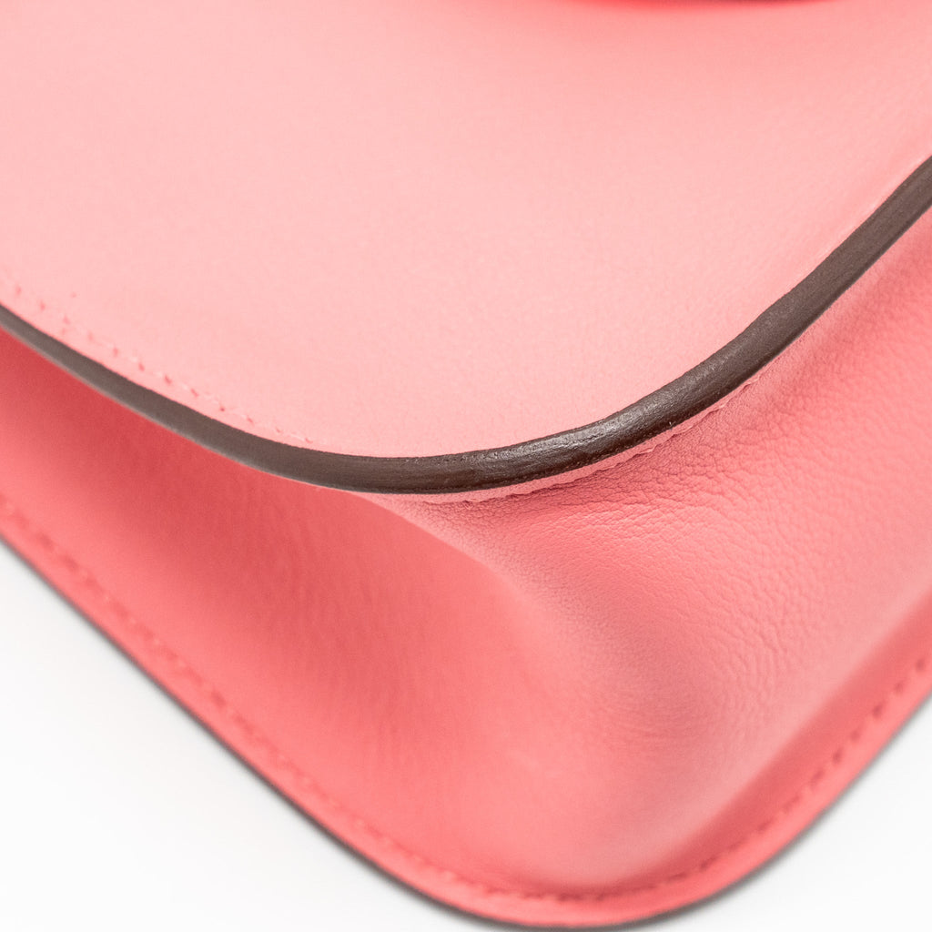 HERMES MINI HALZAN 22 SWIFT ROSE AZALEE SHW