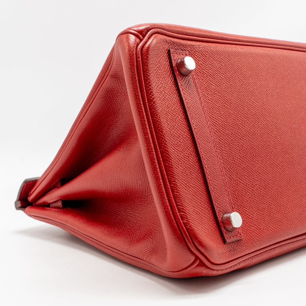 HERMES BIRKIN 30 EPSOM ROUGE CASAQUE SHW