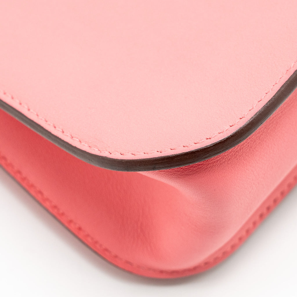 HERMES MINI HALZAN 22 SWIFT ROSE AZALEE SHW
