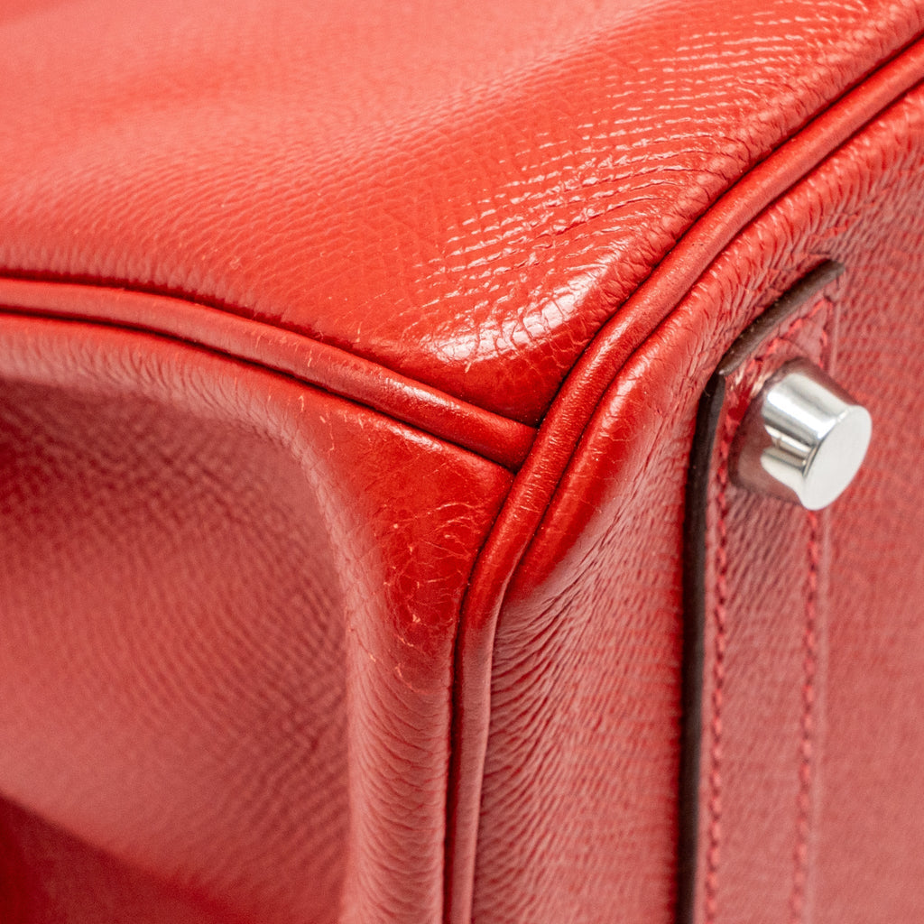 HERMES BIRKIN 30 EPSOM ROUGE CASAQUE SHW