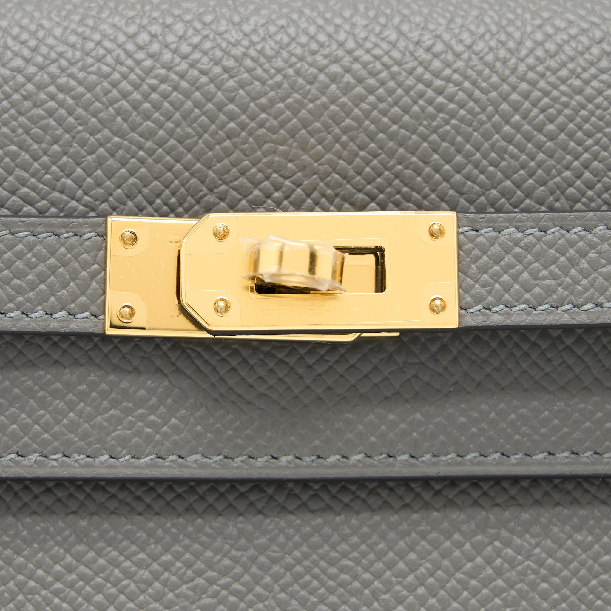 HERMES KELLY TO GO EPSOM 0L GRIS MEYER GHW