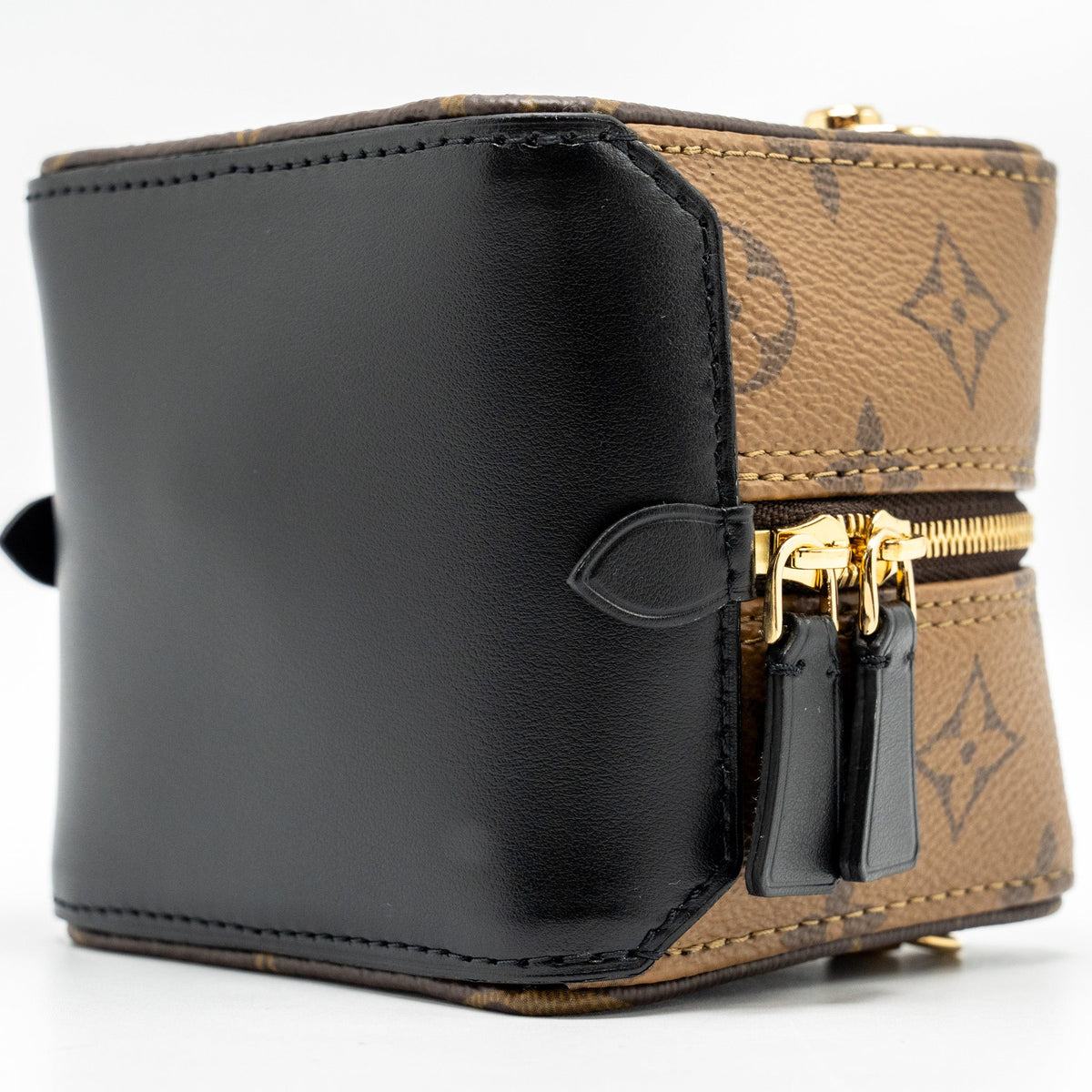 LOUIS VUITTON DICE BAG REVERSE MONOGRAM CANVAS / LEATHER GHW
