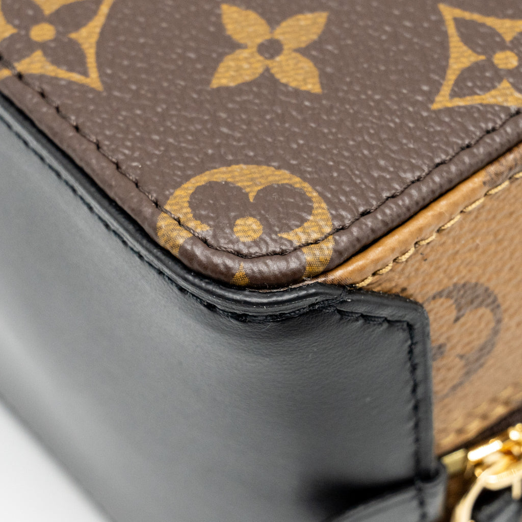 LOUIS VUITTON DICE BAG REVERSE MONOGRAM CANVAS / LEATHER GHW