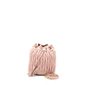 MIUMIU SECCHIELLO MATELASSE CROSSBODY BAG NAPPA LAMBSKIN PINK GHW
