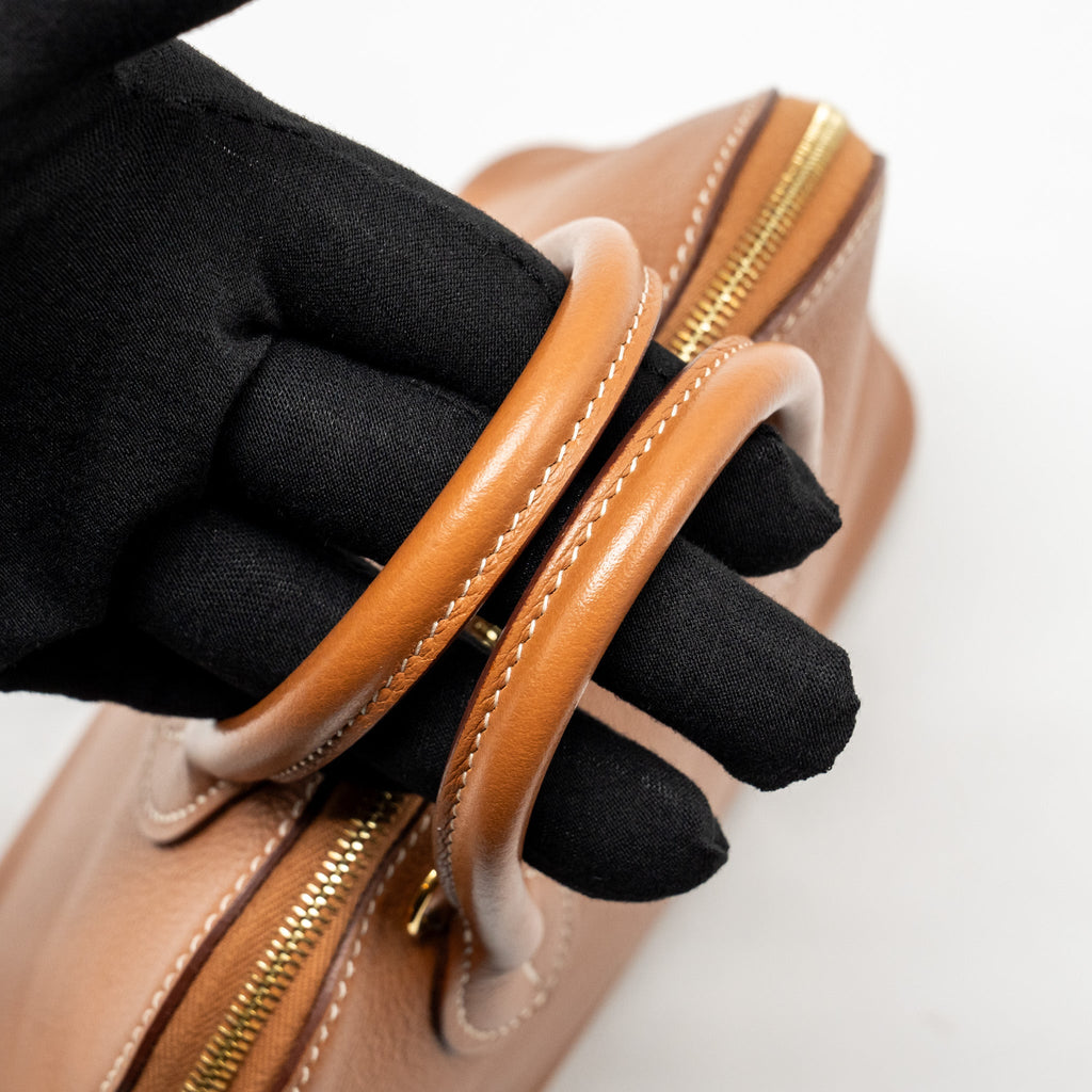 HERMES MINI BOLIDE EVERCOLOR GOLD GHW