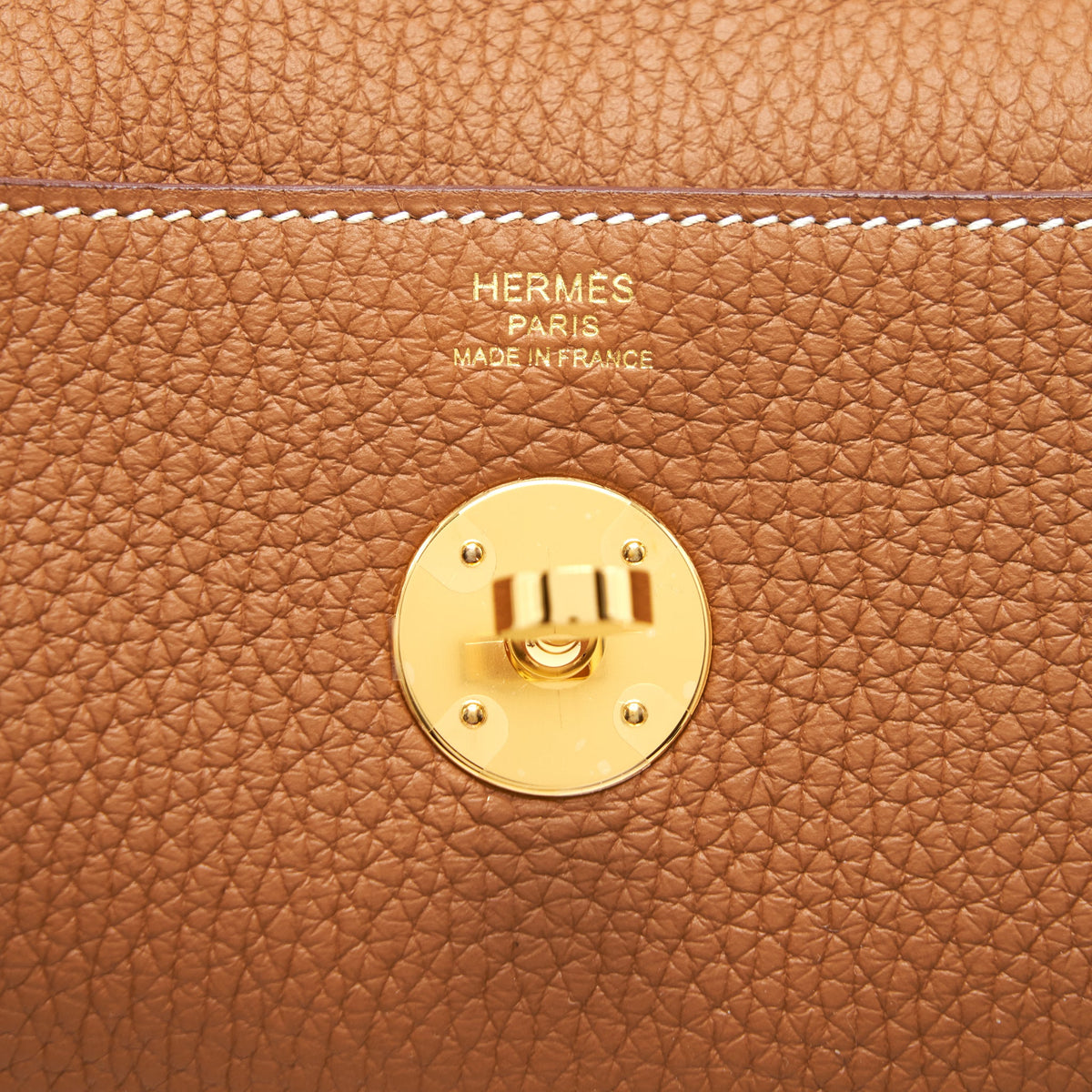 Hermes Lindy 26 Clemence Gold GHW With An Extra Twilly