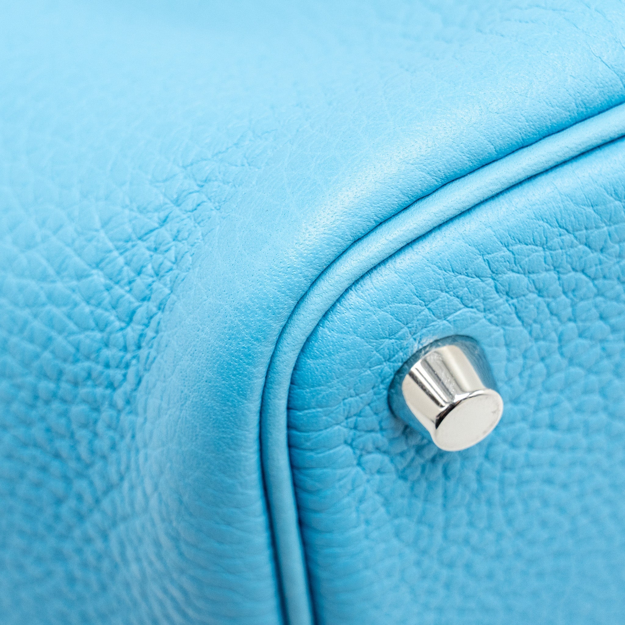 HERMES PICOTIN 18 LOCK BAG CLEMENCE BLUE DU NORD SHW