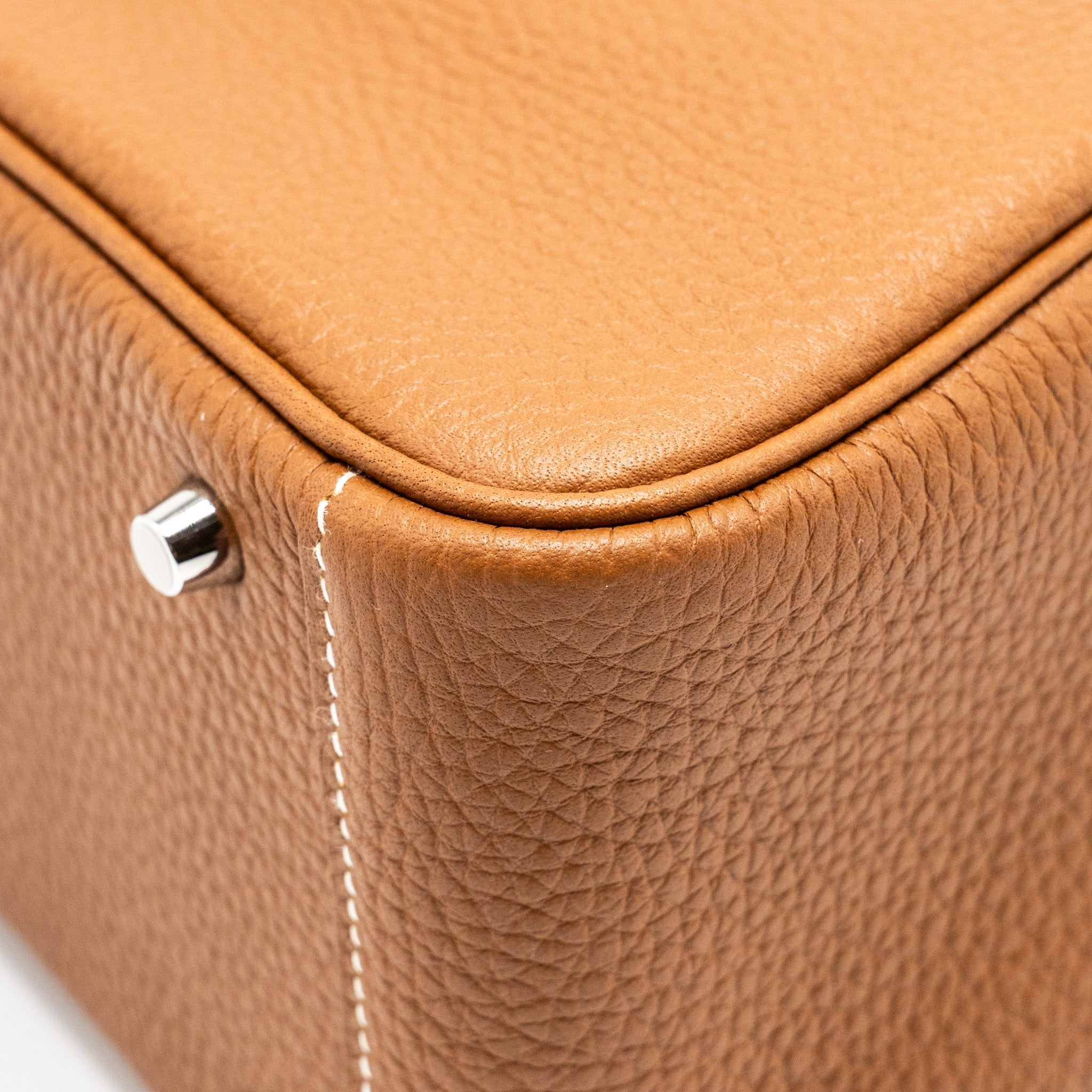 HERMES MINI LINDY CLEMENCE GOLD SHW