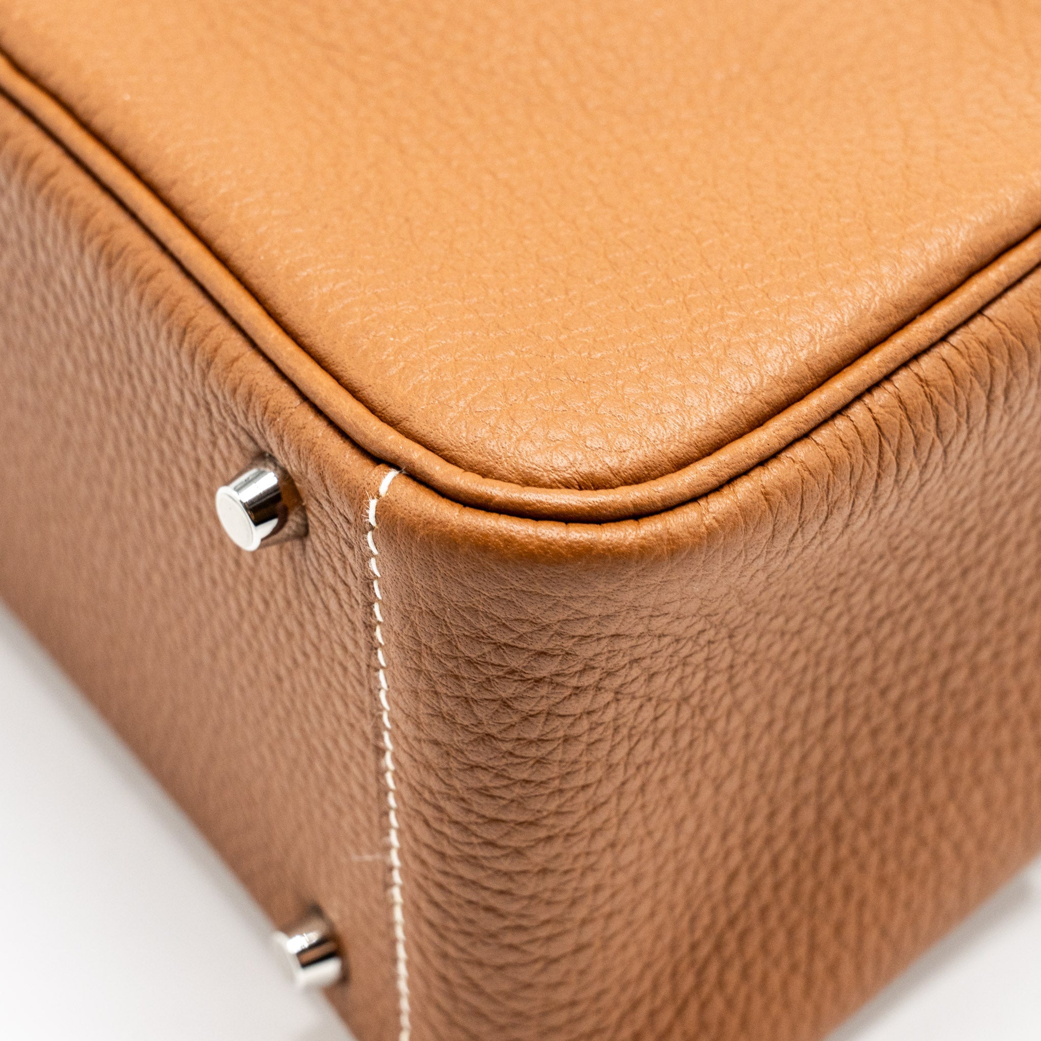 HERMES MINI LINDY CLEMENCE GOLD SHW