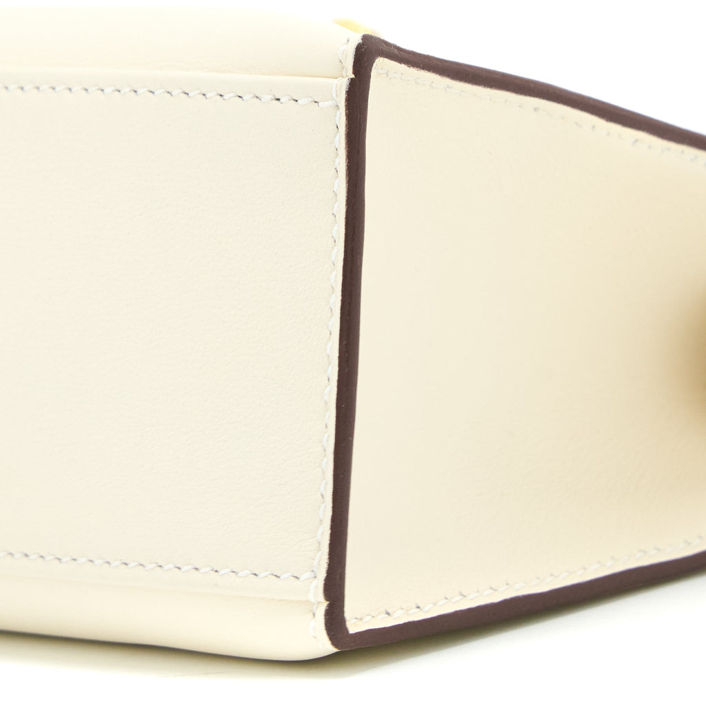HERMES KELLY POCHETTE SWIFT NATA GHW