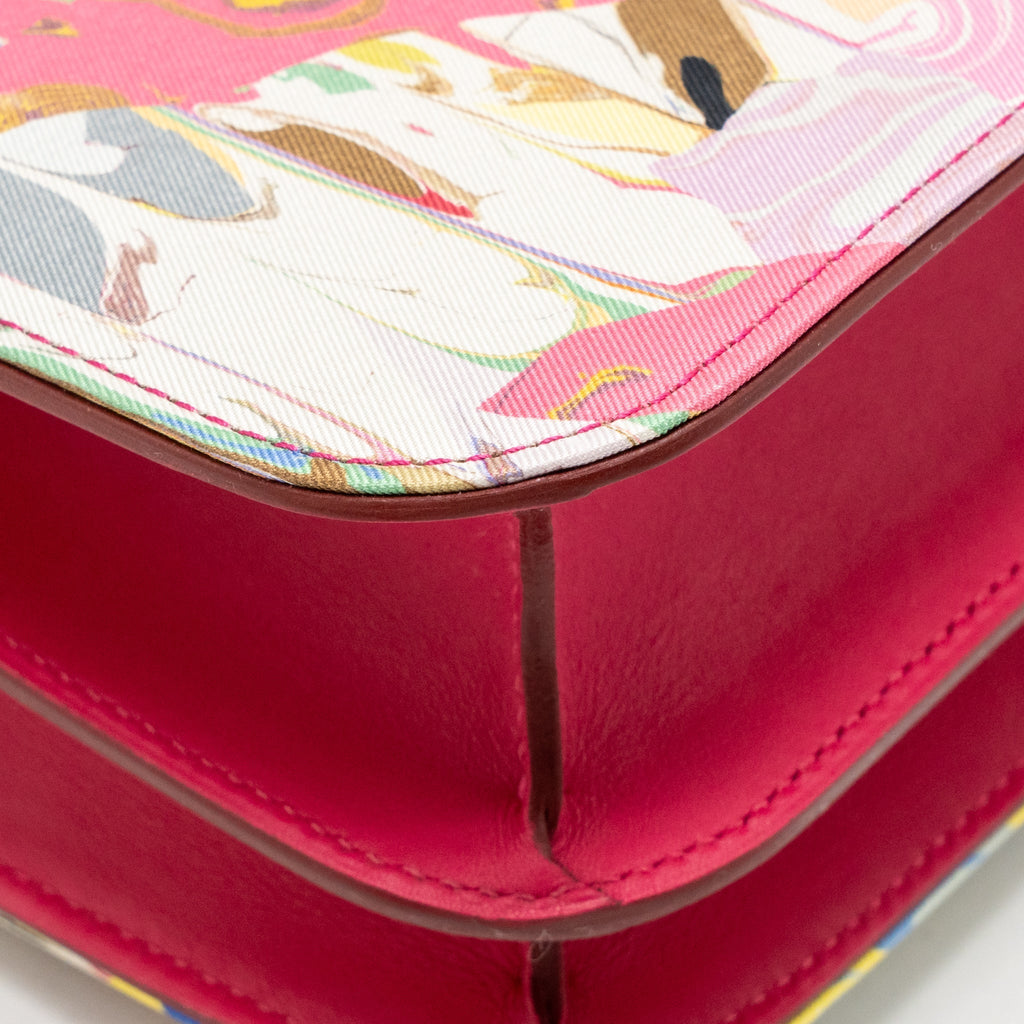 HERMES CONSTANCE 24 LIMITED EDITION MARBLE SILK MULTICOLOR SHW