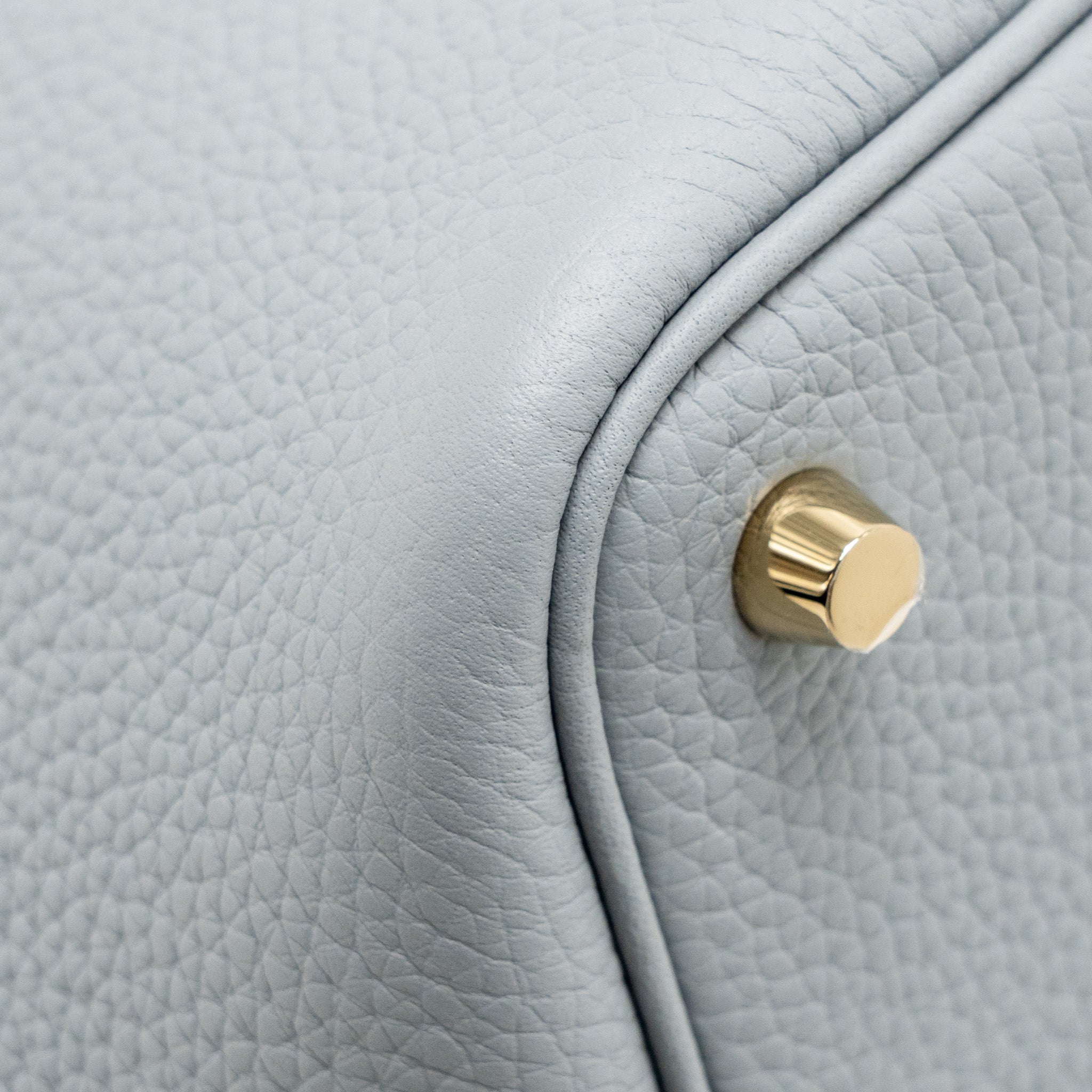 HERMES PICOTIN 18 LOCK BAG CLEMENCE GRIS PANTIN LGHW