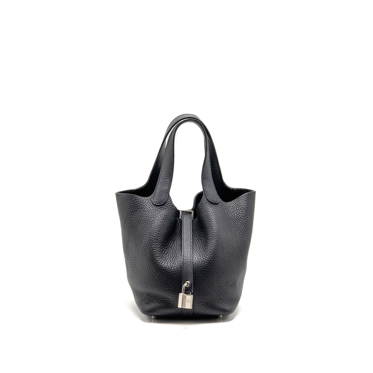 Hermes Picotin 18 Lock Bag Clemence Caban SHW
