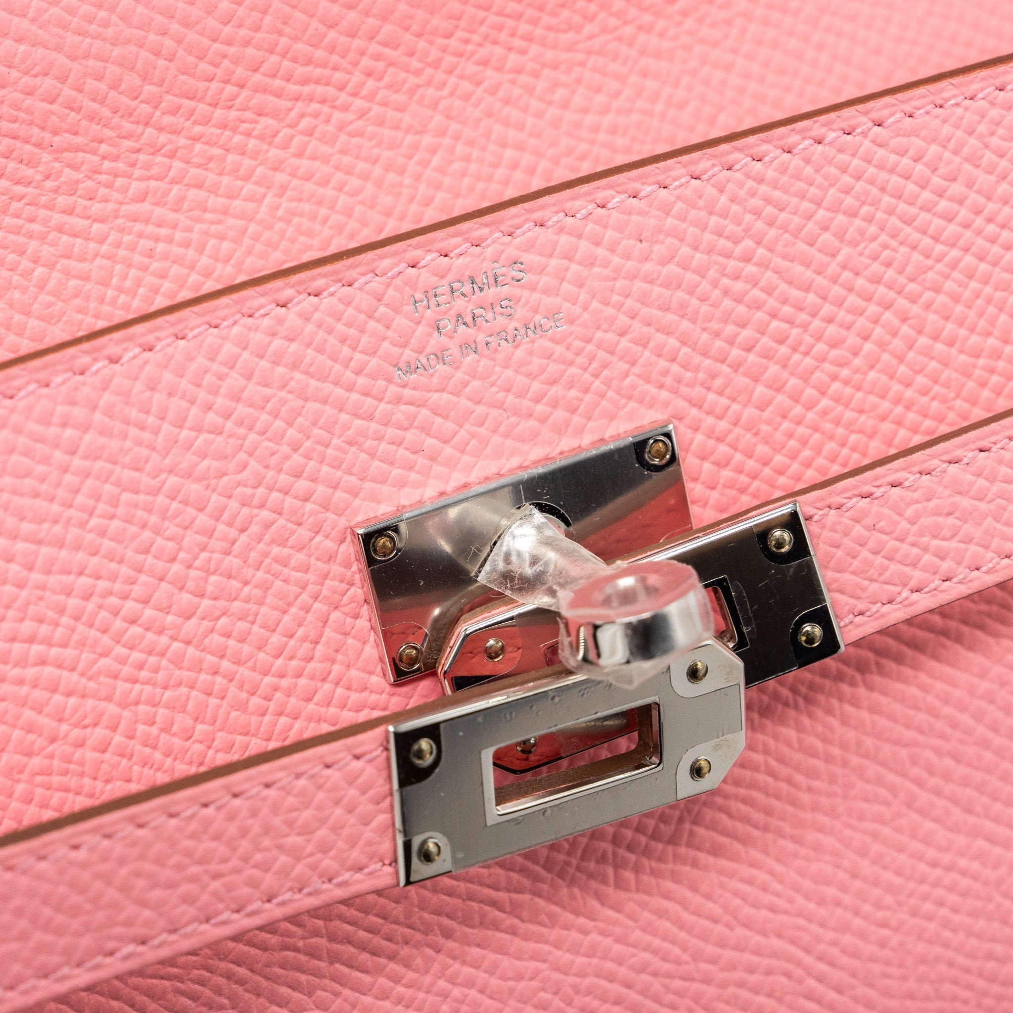 HERMES KELLY TO GO EPSOM 1Q ROSE CONFETTI SHW