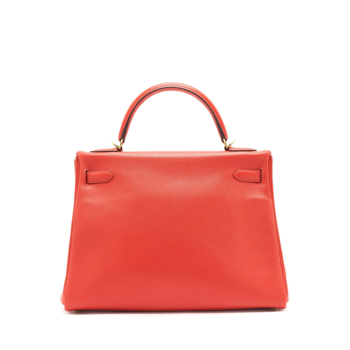 Hermes Kelly 32 Evercolor S5 Rouge Tomate GHW
