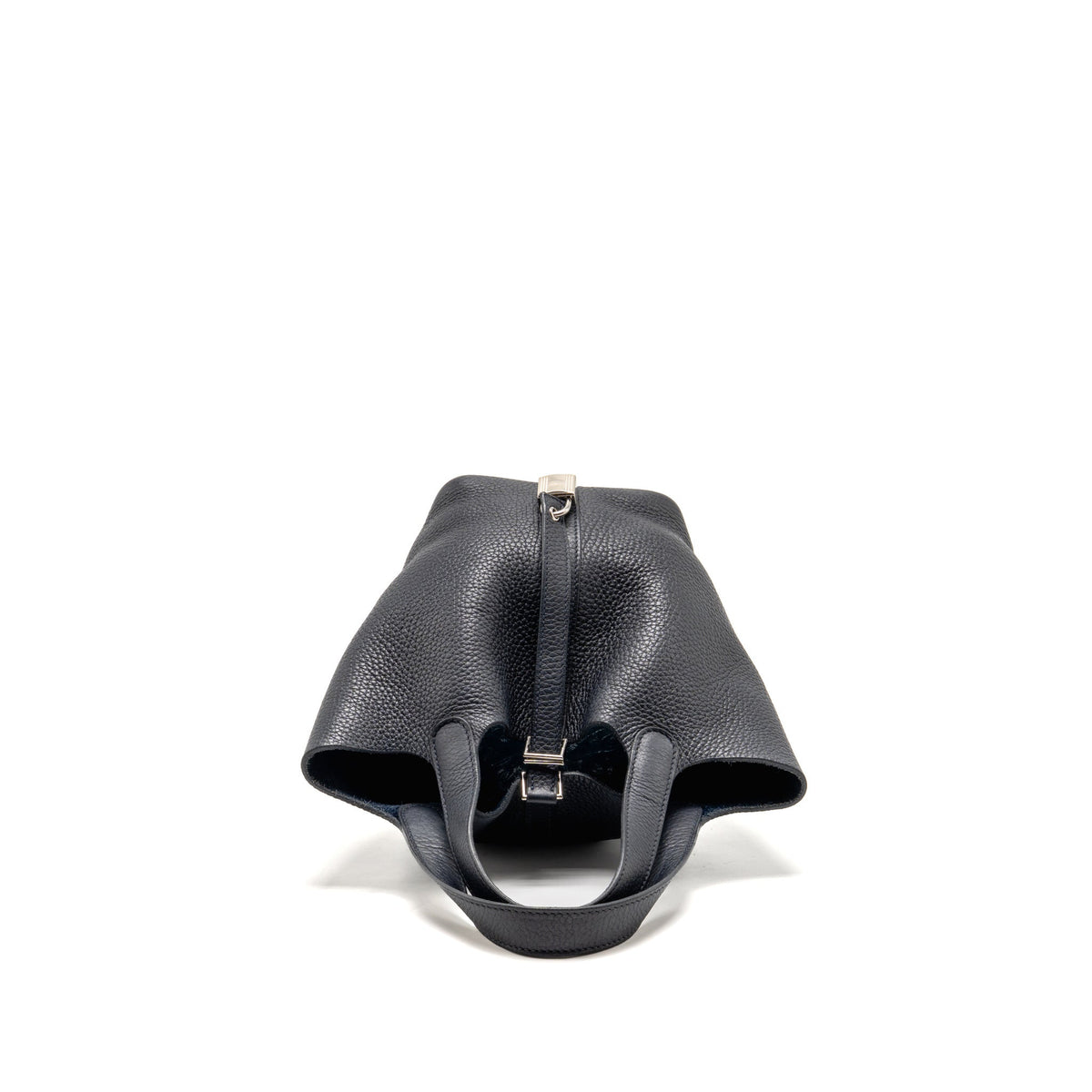 Hermes Picotin 18 Lock Bag Clemence Caban SHW
