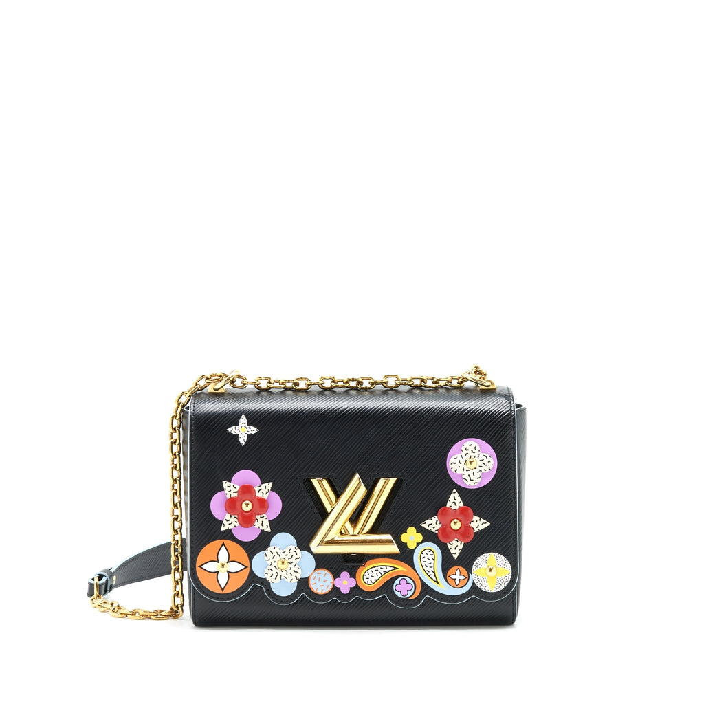 LOUIS VUITTON LIMITED EDITION TWIST BAG BLACK GHW
